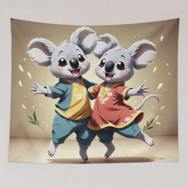 Item preview, Adorable koala dancers designed and sold by Artbellachi.