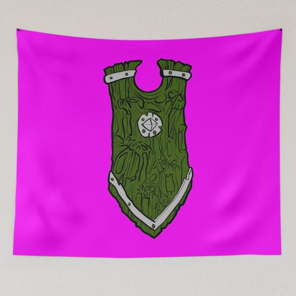 Item preview, Screaming Oak Shield (Magenta) designed and sold by MurpheusTech.