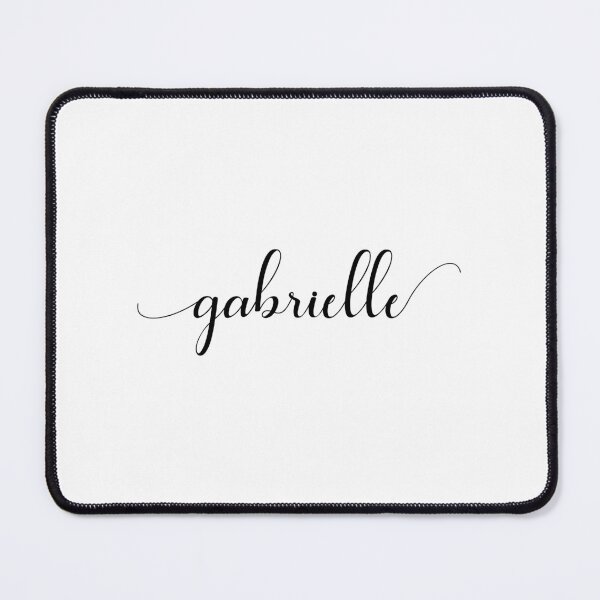 Item preview, Gabrielle - Custom name on delicate black cursive font designed and sold by To the Lua.