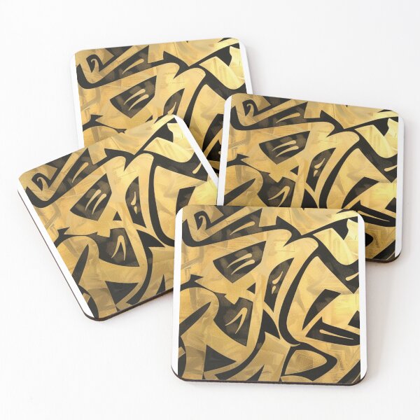 Item preview, Gold Graffiti Style designed and sold by PrintsByFrank.