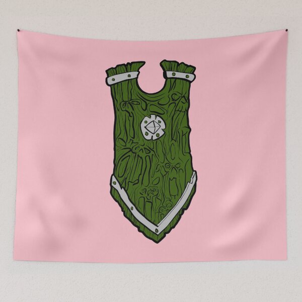Item preview, Screaming Oak Shield (Pink) designed and sold by MurpheusTech.
