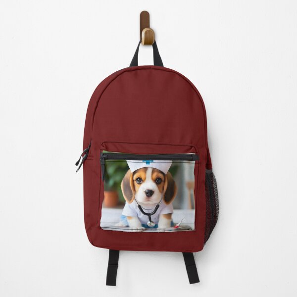 Item preview, Nurse Beagle... Committed To Curing The Sick With Cuteness designed and sold by Hall-O-Gram.