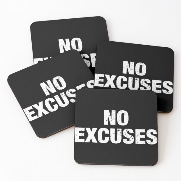 Item preview, No Excuses designed and sold by viunziameriza.