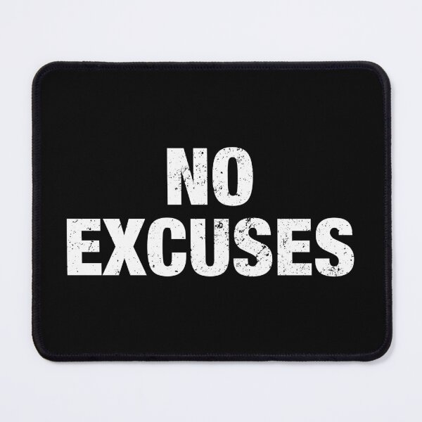 Item preview, No Excuses designed and sold by viunziameriza.