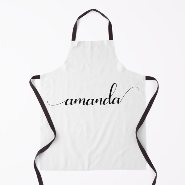 Item preview, Amanda - Custom name on delicate black cursive font designed and sold by To the Lua.