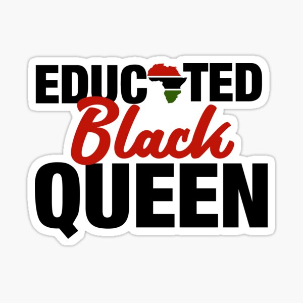 Item preview, Educated Black Queen HBCU Graduation designed and sold by blackartmatters.