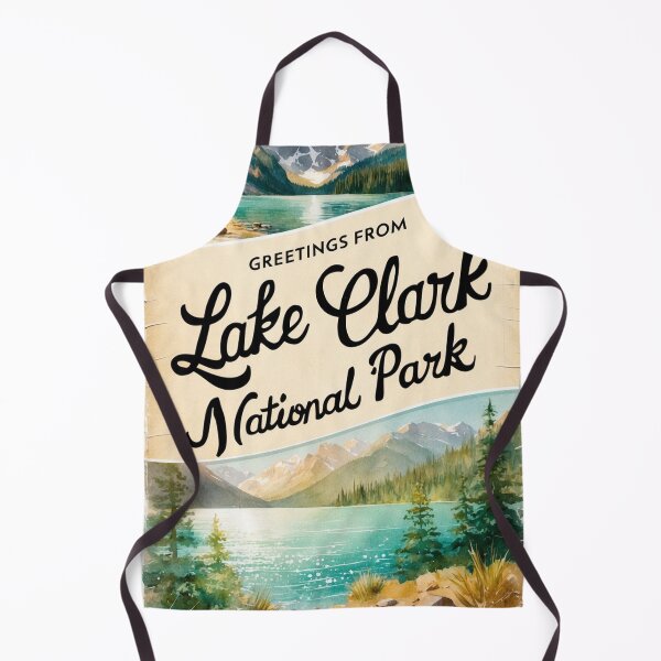 Item preview, Lake Clark National Park Postcard Vintage Retro Travel Vintage designed and sold by TravelPostcardGems.
