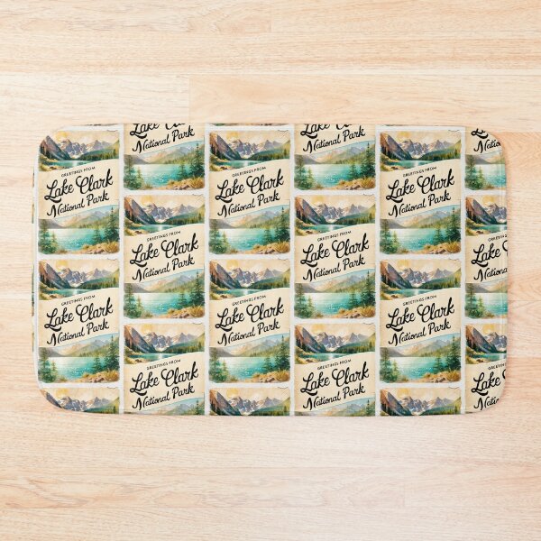 Item preview, Lake Clark National Park Postcard Vintage Retro Travel Vintage designed and sold by TravelPostcardGems.