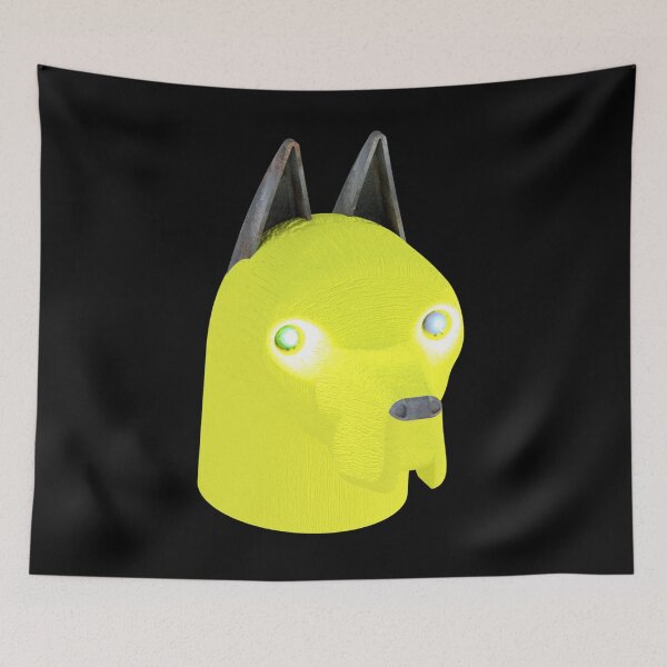 Item preview, Yellow Dog Bright Eyes designed and sold by Dog-Planet.
