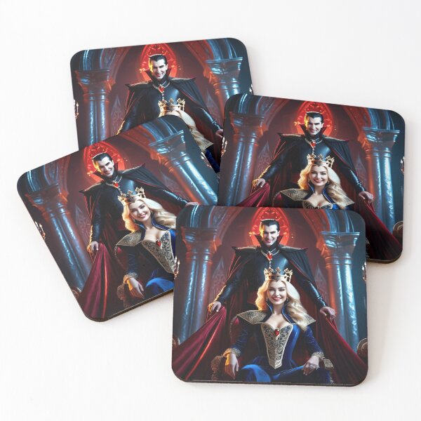 Item preview, Funny Royal Portrait Model 006B, Count Dracula and his Queen designed and sold by Devaland13.