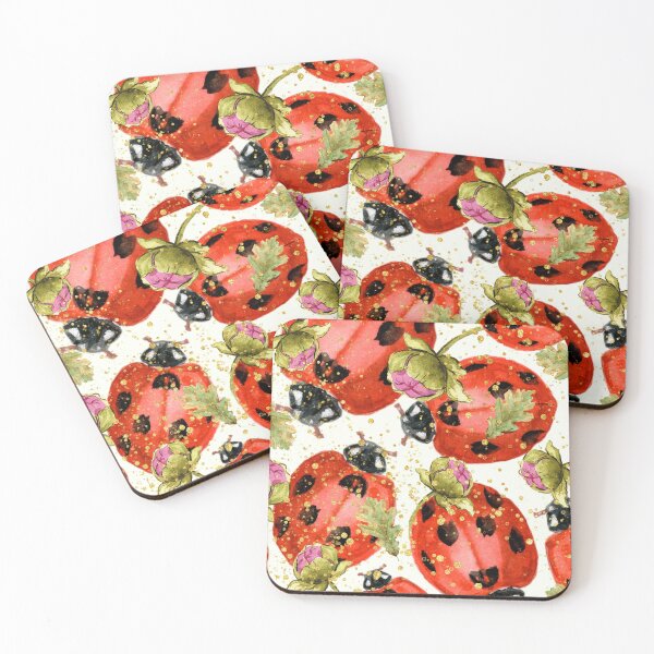 Item preview, Leafy Ladybugs designed and sold by KookiePalette.