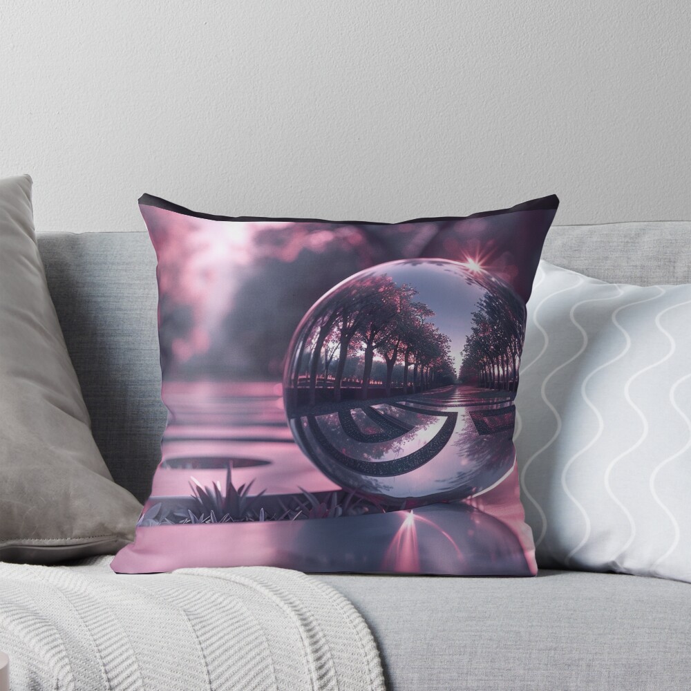 Item preview, Throw Pillow designed and sold by RicoInStudios.