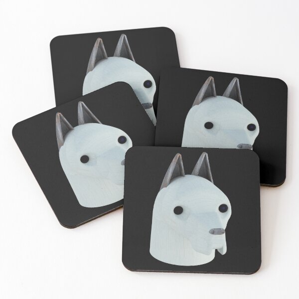 Item preview, White Dog Hollow Eyes designed and sold by Dog-Planet.