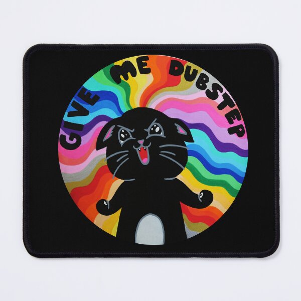 Item preview, "Give Me Dubstep" Bass Kitty designed and sold by ItsAnarrah.