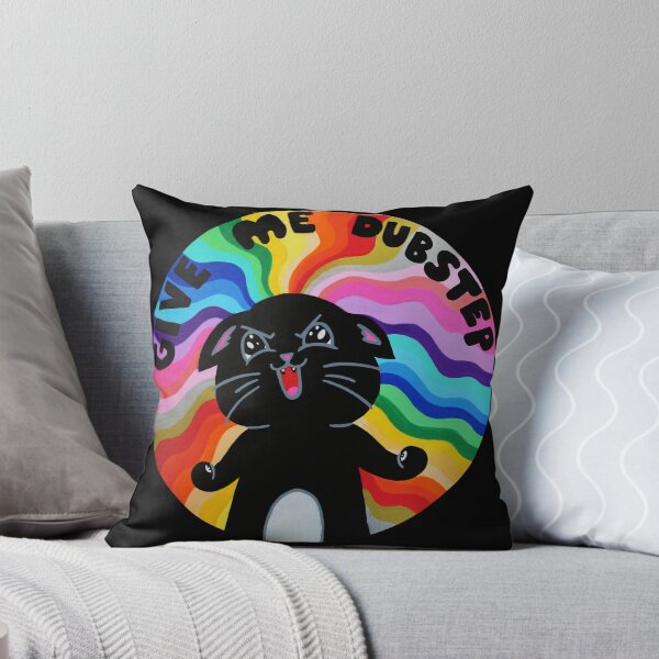 Item preview, "Give Me Dubstep" Bass Kitty designed and sold by ItsAnarrah.