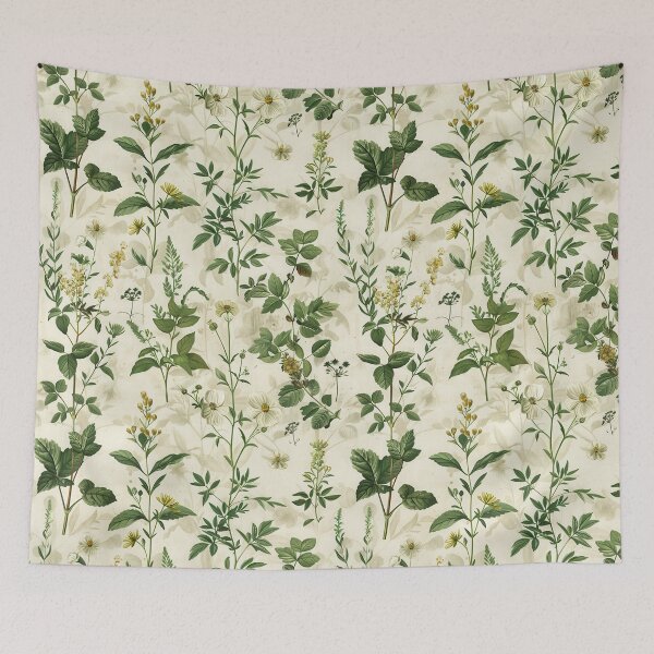 Item preview, Botanical Illustration of Various Green Plants designed and sold by ImagineCorner.