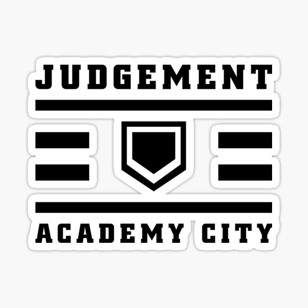 Item preview, Judgement Logo - Black designed and sold by Fireseed-Josh.