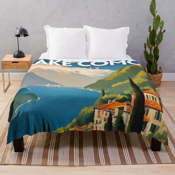 Item preview, Lake Como Poster designed and sold by ZionPosteria.