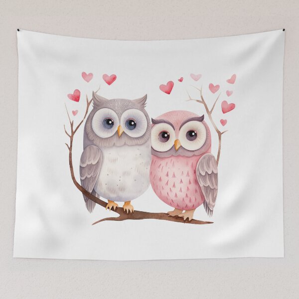 Item preview, Cute Owls Design designed and sold by IvyIsle.