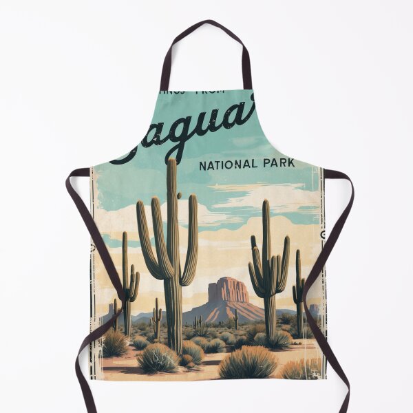 Item preview, Saguaro National Park Postcard Vintage Retro Travel Vintage designed and sold by TravelPostcardGems.
