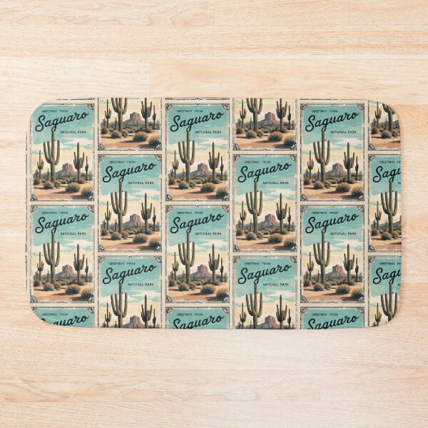 Item preview, Saguaro National Park Postcard Vintage Retro Travel Vintage designed and sold by TravelPostcardGems.