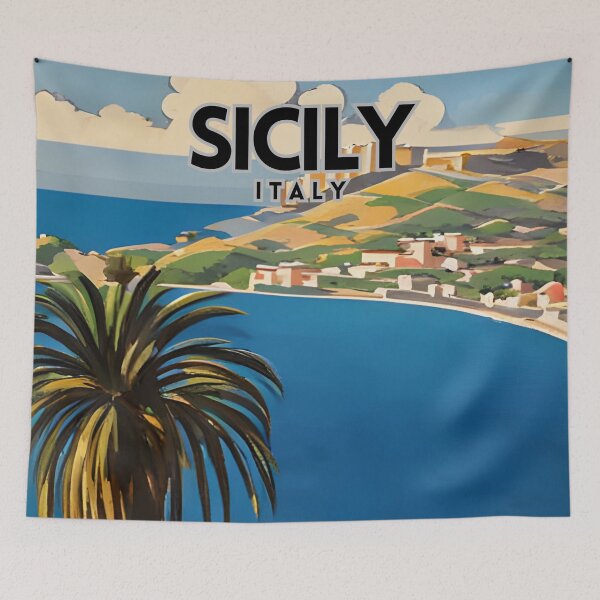 Item preview, Sicilia Italia Travel designed and sold by ZionPosteria.