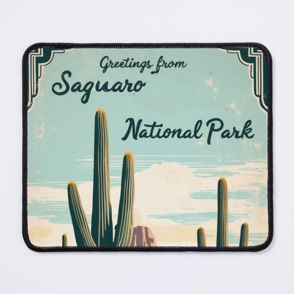 Item preview, Saguaro National Park Postcard Vintage Retro Travel Vintage designed and sold by TravelPostcardGems.