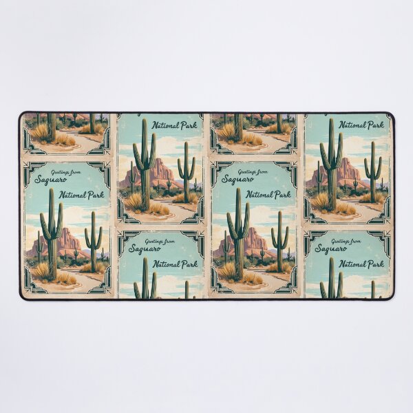Item preview, Saguaro National Park Postcard Vintage Retro Travel Vintage designed and sold by TravelPostcardGems.