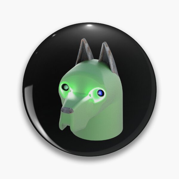 Item preview, Green Dog Bright Eyes designed and sold by Dog-Planet.