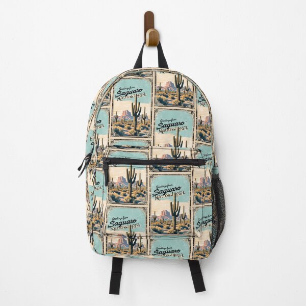 Item preview, Saguaro National Park Postcard Vintage Retro Travel Vintage designed and sold by TravelPostcardGems.