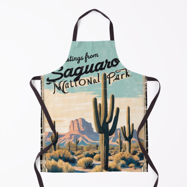 Item preview, Saguaro National Park Postcard Vintage Retro Travel Vintage designed and sold by TravelPostcardGems.