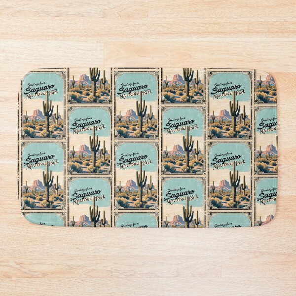 Item preview, Saguaro National Park Postcard Vintage Retro Travel Vintage designed and sold by TravelPostcardGems.
