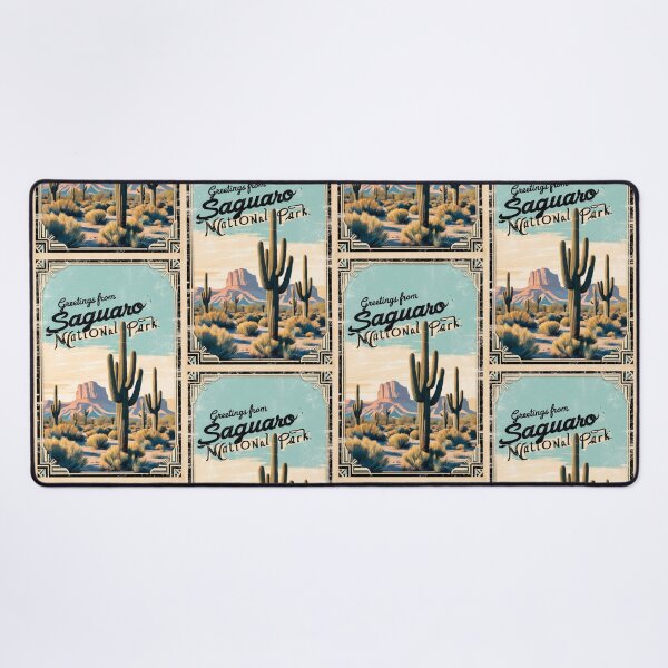 Item preview, Saguaro National Park Postcard Vintage Retro Travel Vintage designed and sold by TravelPostcardGems.