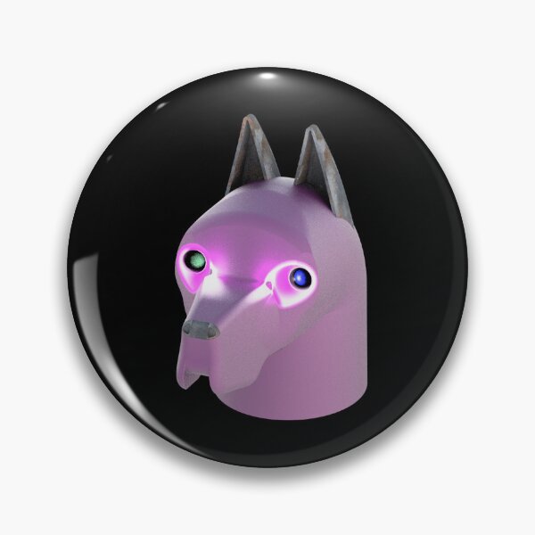 Item preview, Pink and Purple Dog Bright Eyes designed and sold by Dog-Planet.