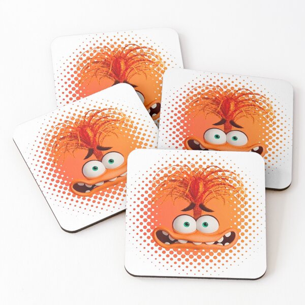 Item preview, Inside out  Anxiety with Orange Background designed and sold by lucianacordoba.