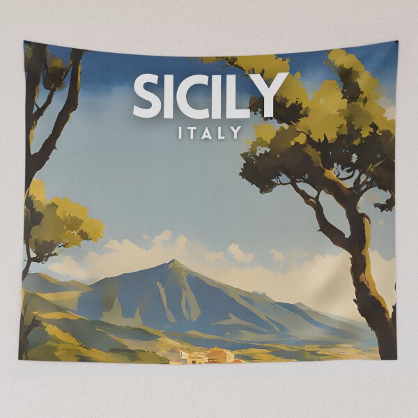 Item preview, Sicilia Italia designed and sold by ZionPosteria.