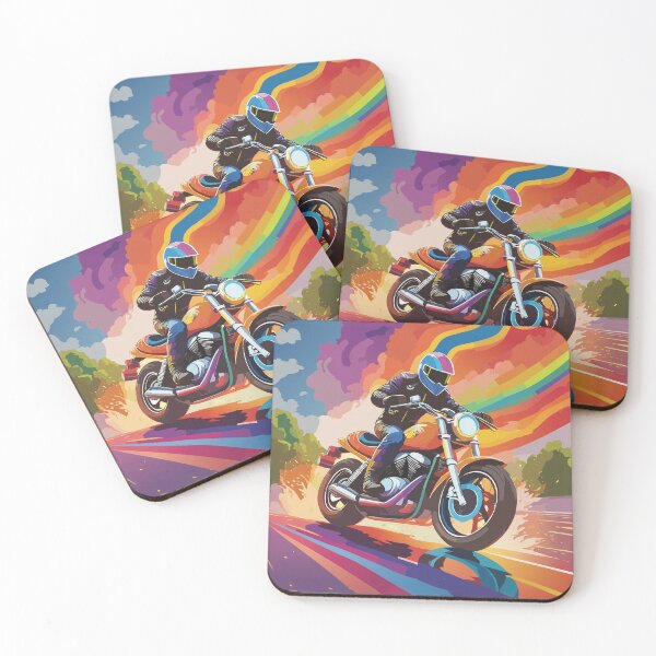Item preview,  The thrill of speed and the beauty of the rainbow designed and sold by Marcu Ioachim.