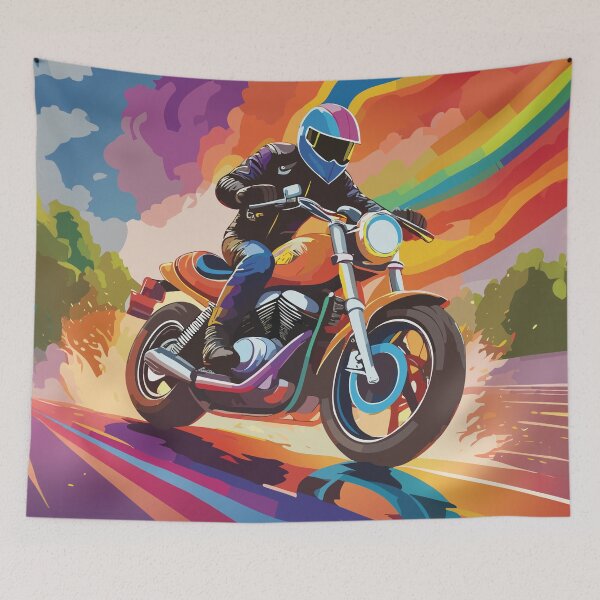 Item preview,  The thrill of speed and the beauty of the rainbow designed and sold by Marcu Ioachim.