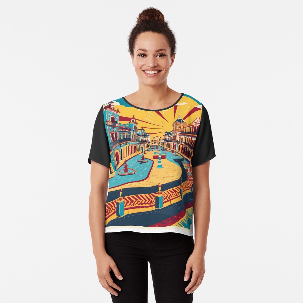 Item preview, Chiffon Top designed and sold by TravelersGems.
