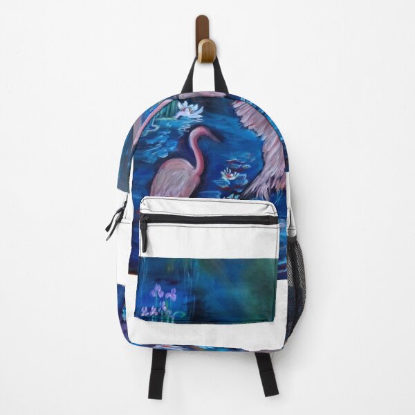 Item preview, Egrets and Lotus on Monet's Pond designed and sold by jennyleeandjim.