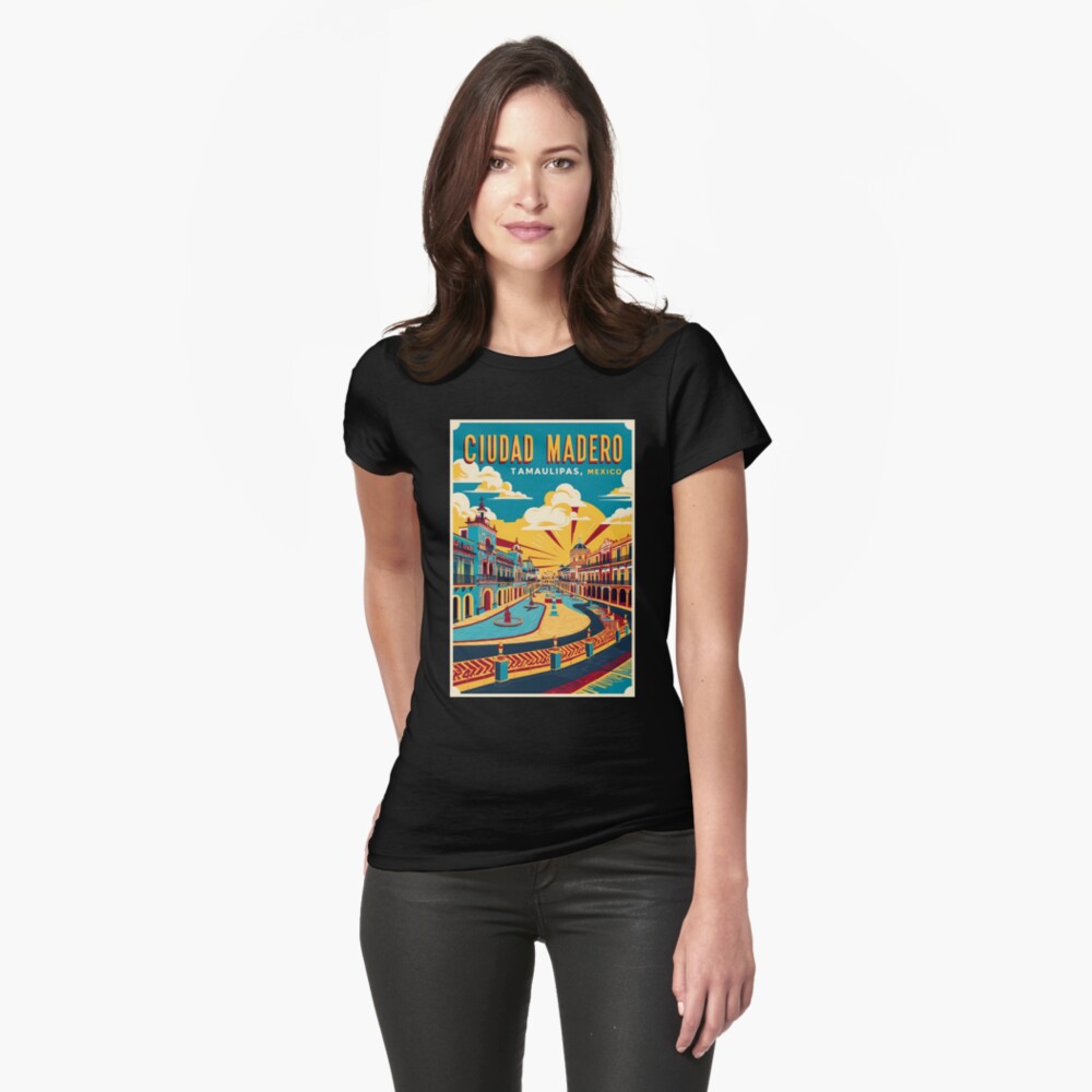 Item preview, Fitted T-Shirt designed and sold by TravelersGems.