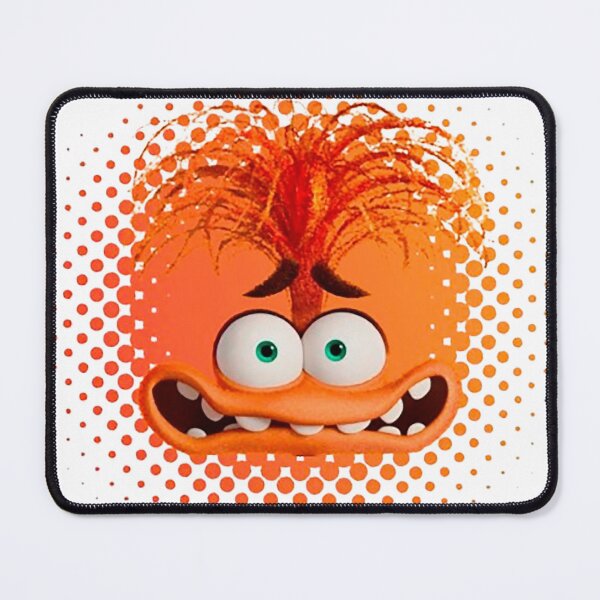 Item preview, Inside out Anxiety with Orange Background designed and sold by lucianacordoba.