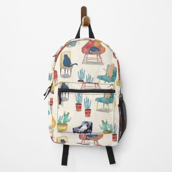 Item preview, Cats and Cozy Chairs [cream]  designed and sold by Aia UENO design.