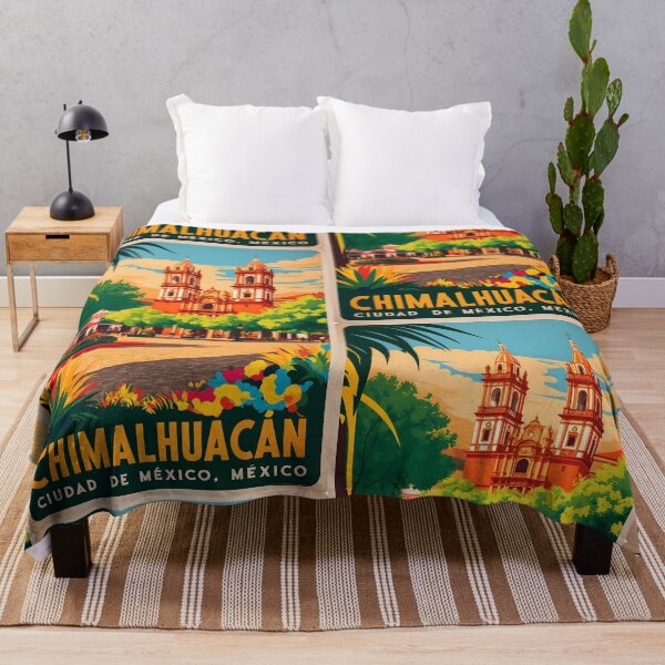Item preview, Chimalhuacan Ciudad de Mexico Vintage Travel Tourism designed and sold by TravelersGems.