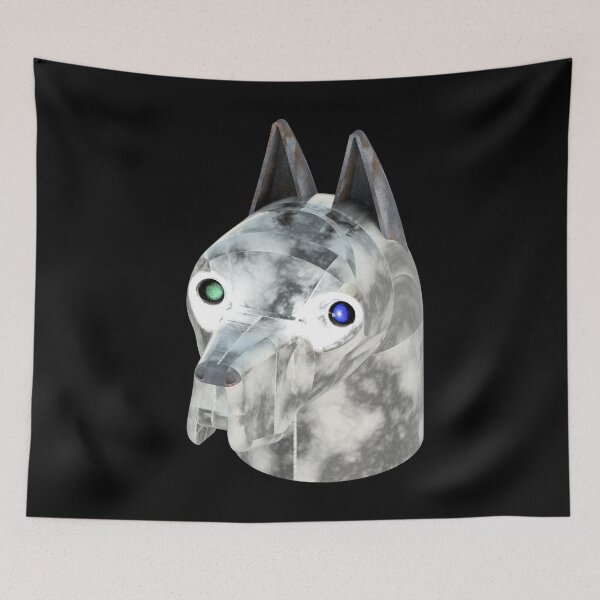 Item preview, Grey Camo Dog Bright Eyes designed and sold by Dog-Planet.