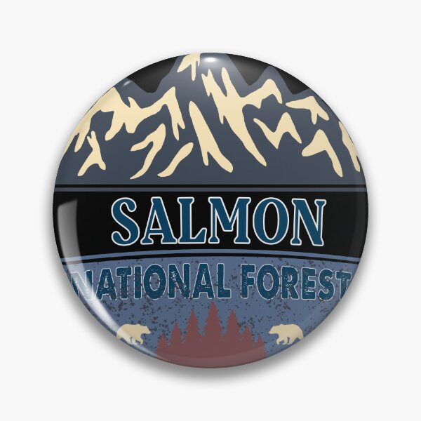 Item preview, Salmon National forest  designed and sold by graphic-map.