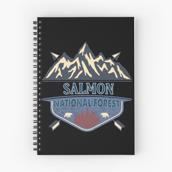 Item preview, Salmon National forest  designed and sold by graphic-map.