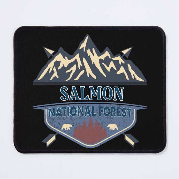 Item preview, Salmon National forest  designed and sold by graphic-map.
