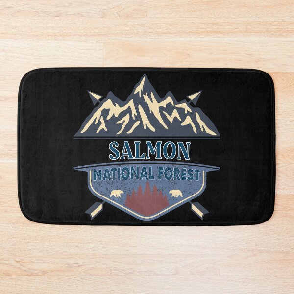 Item preview, Salmon National forest  designed and sold by graphic-map.