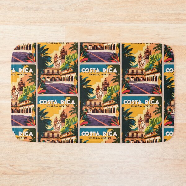 Item preview, Costa Rica Sinaloa Mexico Vintage Travel Tourism  designed and sold by TravelersGems.
